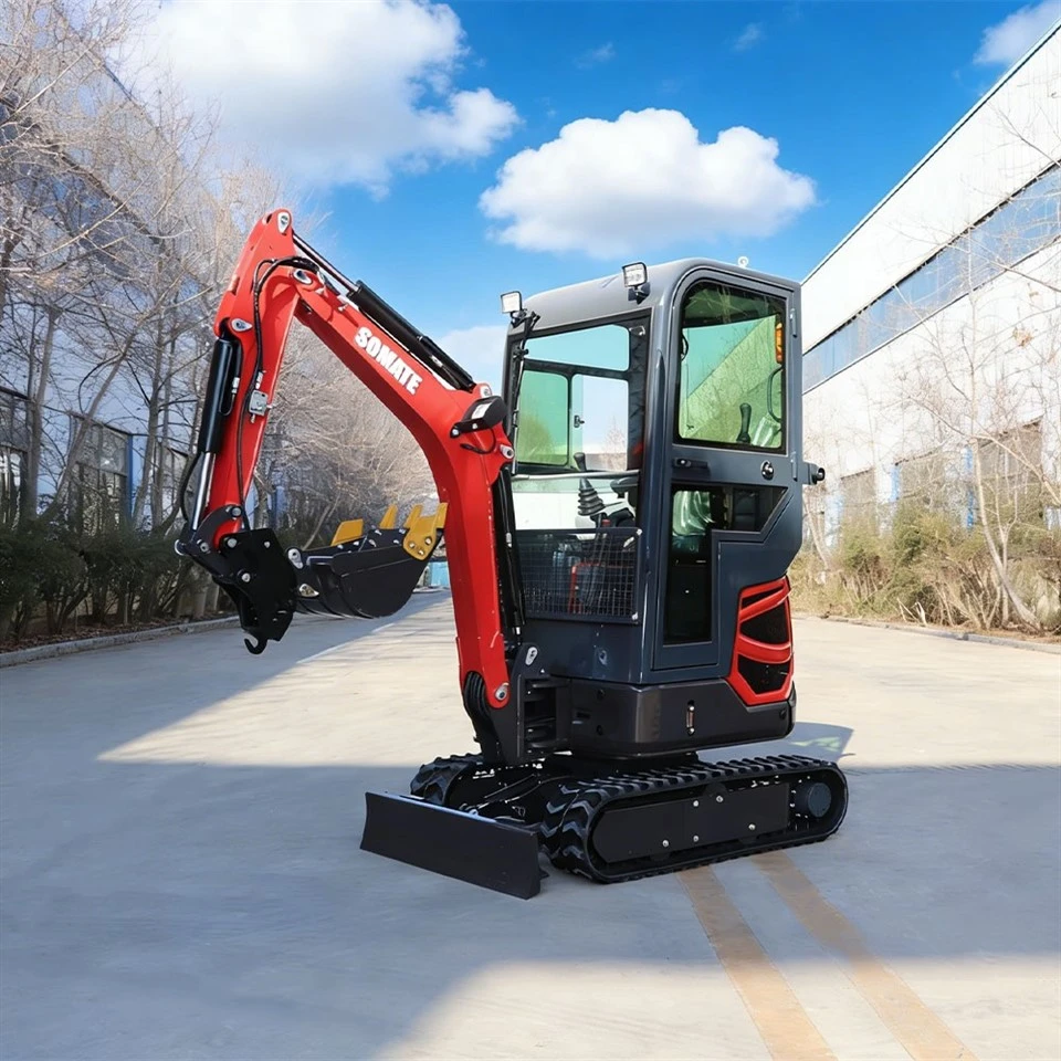 Mini Excavator With Blade suppliers