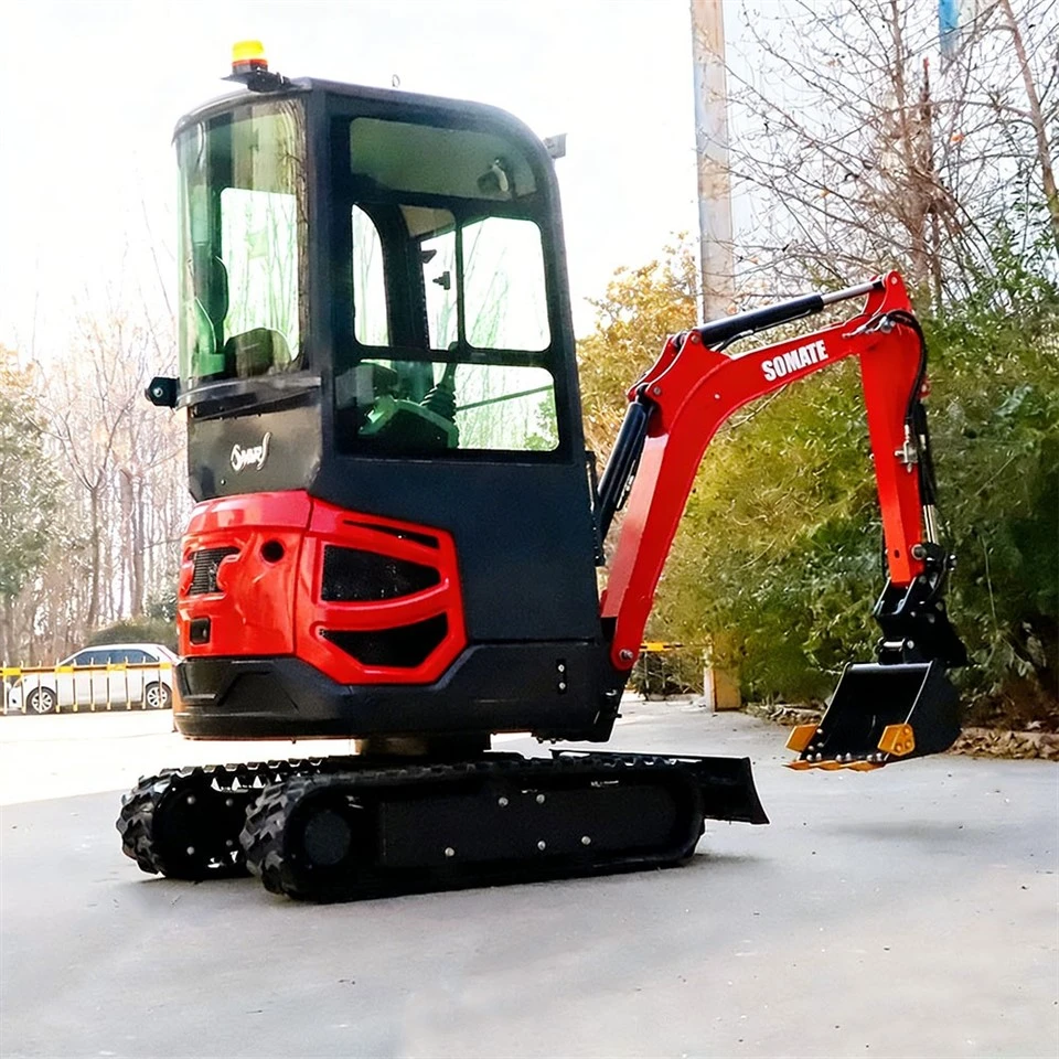 Mini Excavator With Blade factory